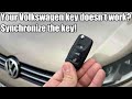 Your Volkswagen Key Doesn T Work How To Synchronize The Key Fob VW Polo Golf 5 Passat Touran Caddy