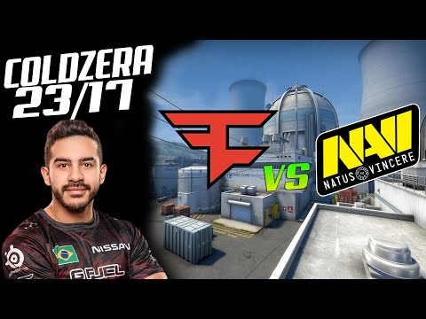 CSGO POV FAZE COLDZERA(23/17) VS NAVI NUKE BLAST Premier Spring Groups 2021 13.02.21!