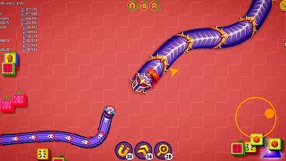 How to get bigger in worms zone😈☠️🔥 || Worm Zone
