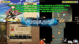 Wander Hero: [PC] - This is the fantasy of a two-dimensional traverser in a different world.