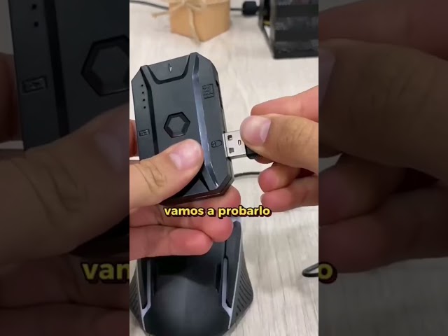 Vídeo relacionado con Docooler Combo teclado-mouse juegos media mano, teclado RGB 25 teclas, convertidor mouse, botón personalización, compatible Android, reproductor
