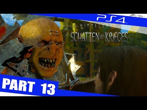 Mittelerde Schatten des Krieges Walkthrough Part 13 PS4 German Walkthrough - Shadow of War Deutsch