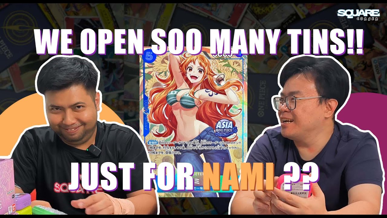 Hobby Corner | We Opened A FULL CASE of Mini Tins… For Serial Nami ? 🥵 Don’t Blink—Every Tin Counts