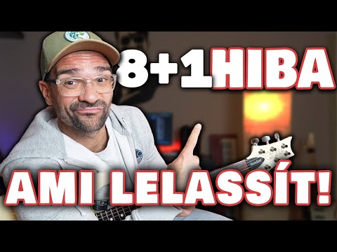 8+1 gyakori kezdő gitáros hiba, ami lelassítja a fejlődést