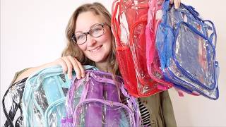 These Clear Backpacks Are Surprisingly Practical