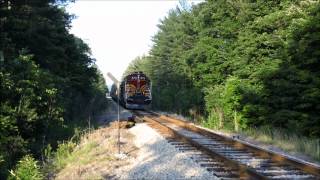 preview picture of video 'B&M 4266 With the Sunset Train 7/5/12'