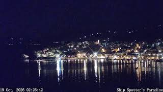 LIVE 24/7 | Skiathos Bay & Port – Real-Time Ship Spotting from Greece live webcam
