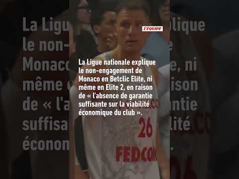 ❌​ L'AS Monaco recalée par la Ligue nationale pour la saison 2026-2027 #basketball #asmonaco