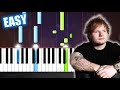 Ed Sheeran - Thinking Out Loud - EASY Piano Tutorial by PlutaX