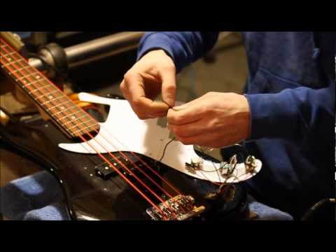 How to install an Aguilar OBP-2 Bass Preamp