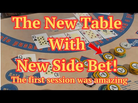 Ultimate Texas Hold em ! The New Table With New Side Bet, The first session was amazing