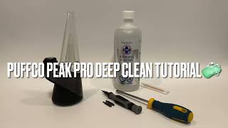 Puffco Peak Pro Deep Clean Tutorial