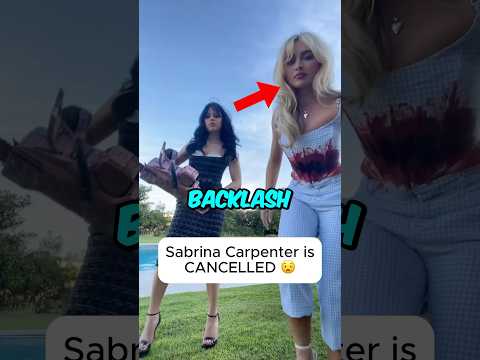 Sabrina Carpenter is CANCELLED
