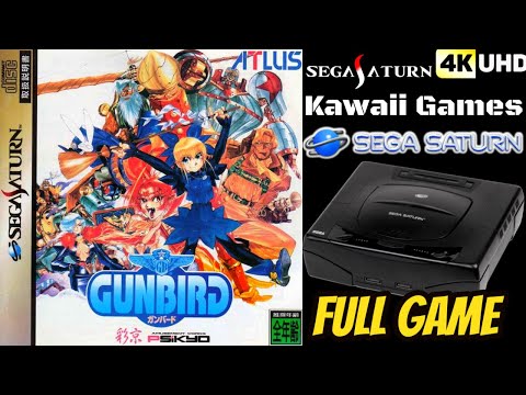 Gunbird Sega Saturn gameplay