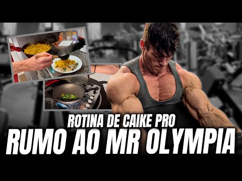 ROTINA DE CAIKE PRO! RUMO AO MR OLYMPIA!
