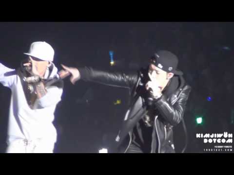 [FANCAM] 141203 MAMA 연결고리 YGGR (BOBBY focus)