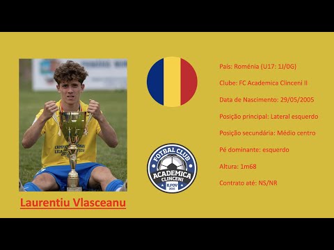 Laurentiu Vlasceanu (Academica Clinceni | Romania) footage vs Petrolul Ploiesti U16