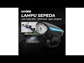 Jual Lampu Depan Sepeda Klakson LED Cree XPG 1200 mAh 250 Lumens 7588 Aksesoris Sepeda Fixie