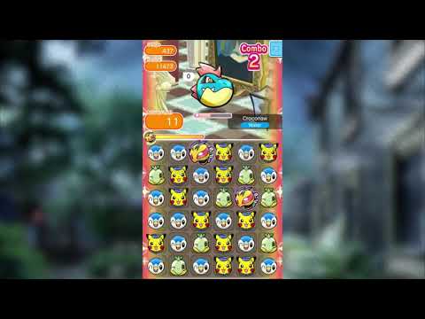 Pokemon Shuffle - Main Stage 437 - Croconaw - 20190602