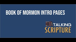 Ep 28 | Introductory Pages of the Book of Mormon, Come Follow Me 2020 (Dec 30-Jan 5)