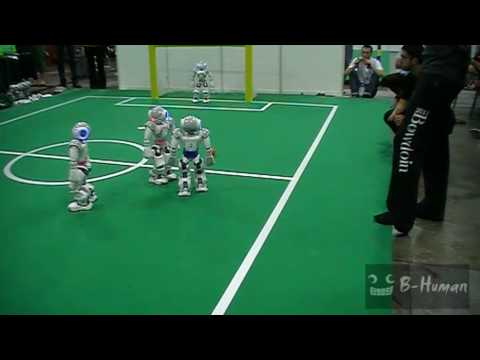 B-Human - UPennalizers (RoboCup 2010, SPL, Quarter Final) - Second Half - Part I