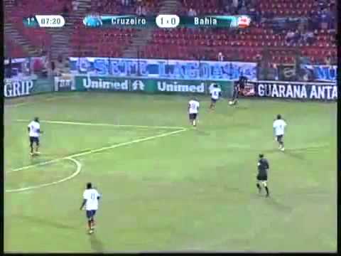 17/07/2011 -- Cruzeiro 2 X 1 Bahia -- Gols, pelo Campeonato Brasileiro 2011 HQ
