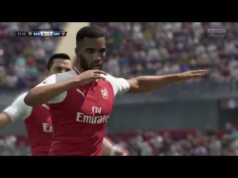 FIFA 18 ROAD TO DIVISION 1 PART 24 - BARCELONA VS ARSENAL - FIFA 18 Online Seasons Gameplay