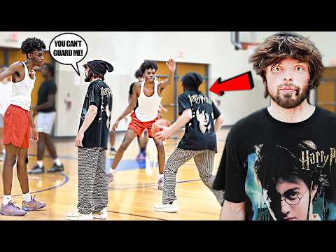 I Went UNDERCOVER At A High School Basketball Try Out!