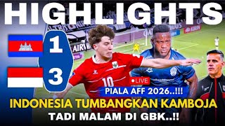 Download lagu 🔴HIGHLIGHT! INDONESIA VS KAMBOJA [3-1] Piala AFF 2026 Tadi Malam [HANYA SIMULASI] mp3