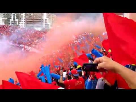 "Medellín vs Chico 2014, Si quieren ver fiesta vengan a la norte" Barra: Rexixtenxia Norte • Club: Independiente Medellín • País: Colombia