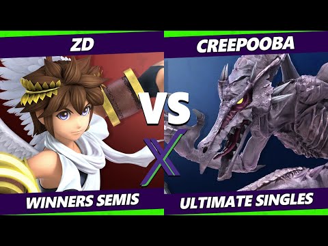 S@X 417 Winners Semis - ZD (Pit) Vs. Creepooba (Ridley) Smash Ultimate - SSBU