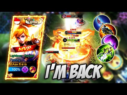 MY FANNY TRY HARD TO CARRY THE TEAM IN SOLO RANK | FANNY BEST BUILD AND EMBLEM SETTING | MLBB