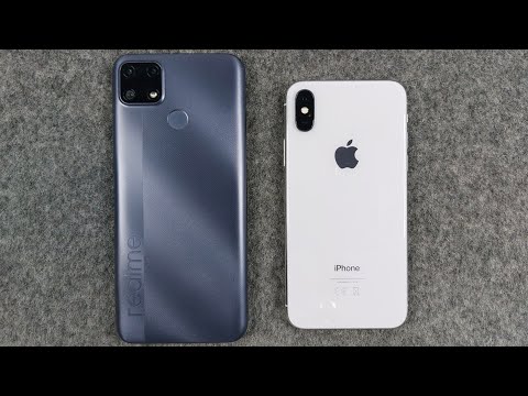 iPhone X Vs Realme C25s | Speed Test