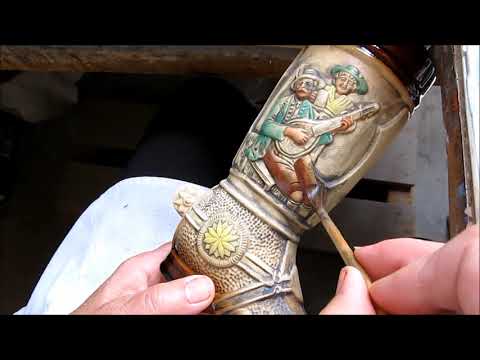 King Werk - Making of german steins, Bierkrug Herstellung