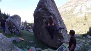 Video thumbnail of La carnisseria, 7a+. Cavallers