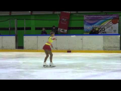 Eva Liisa LÕHMUS Haabersti CUP 2013 Autumn SP