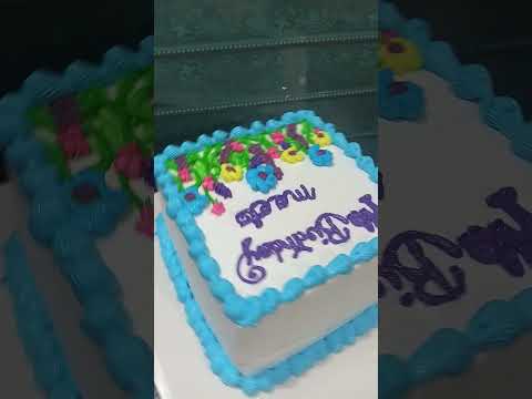 venilla cake 1kg #trending #cakedecorating #snscakes #cakedecoration #cakedesign #ytshorts