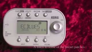 Video thumbnail for Korg Pandora Mini Personal Guitar and Bass FX Processor Demo - Nevada Music UK by PMTV Portsmouth