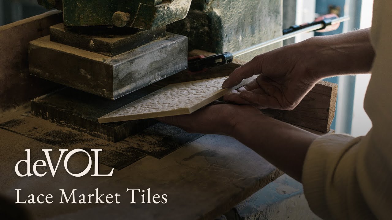 How We Make Our Lace Market Tiles