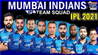 IPL 2021 Mumbai Indians Full Squad | Mumbai Indians Players list IPL 2021 | MI probable Squad 2021