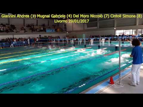 Giannini A. Mugnai G. DelMoro N. Cintoli S. 50 SL -2016/2017 -2a P.Master e Categ.-Livorno  29/01/17