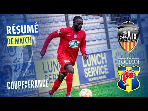 Résumé de match 22/23 - Coupe de France : AS Aix-en-Provence vs SC Toulon (0-5)