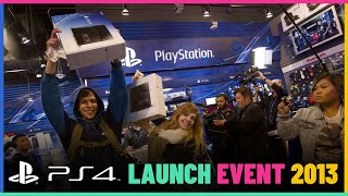 PlayStation 4 Launch Event Back In 2013.
