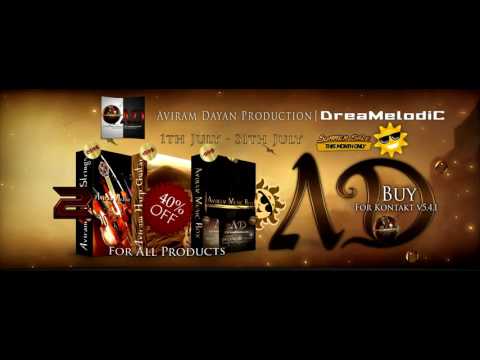 Aviram Dayan Production | DreaMelodiC 40% off - *Summer Sale* - Special Prices! Until July 31th