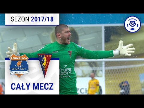 (1/2) Bruk-Bet Termalica Nieciecza - Pogoń Szczecin | CAŁY MECZ | Ekstraklasa 2017/18 | 28. Kolejka