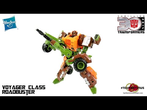 Video Review of the Transformers Generations: Voyager Class Roadbuster