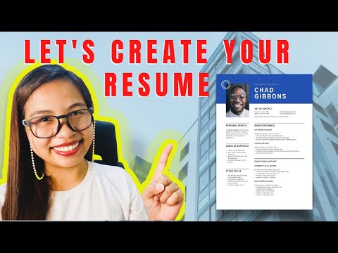 11 EASY TIPS on how to create a PROFESSIONAL RESUME...