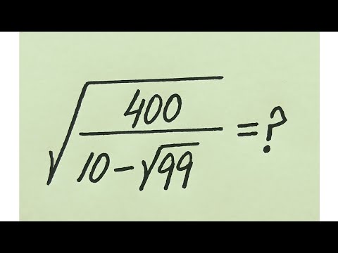 Brazil l can you simplify? | National Olympiad Math Radical Simplification 