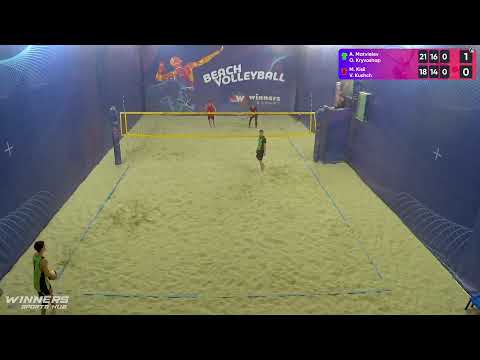 16:20 A. Matvieiev / O. Kryvoshap - M. Kisil / V. Kushch 31.03.2023 | Winners Beach Volleyball