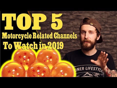 Jish's Top 5 Motorcycle Related Channels to watch in 2019